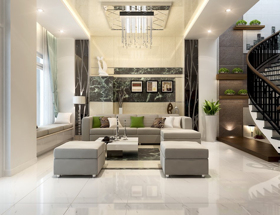 Ánh sáng trắng trong nhà