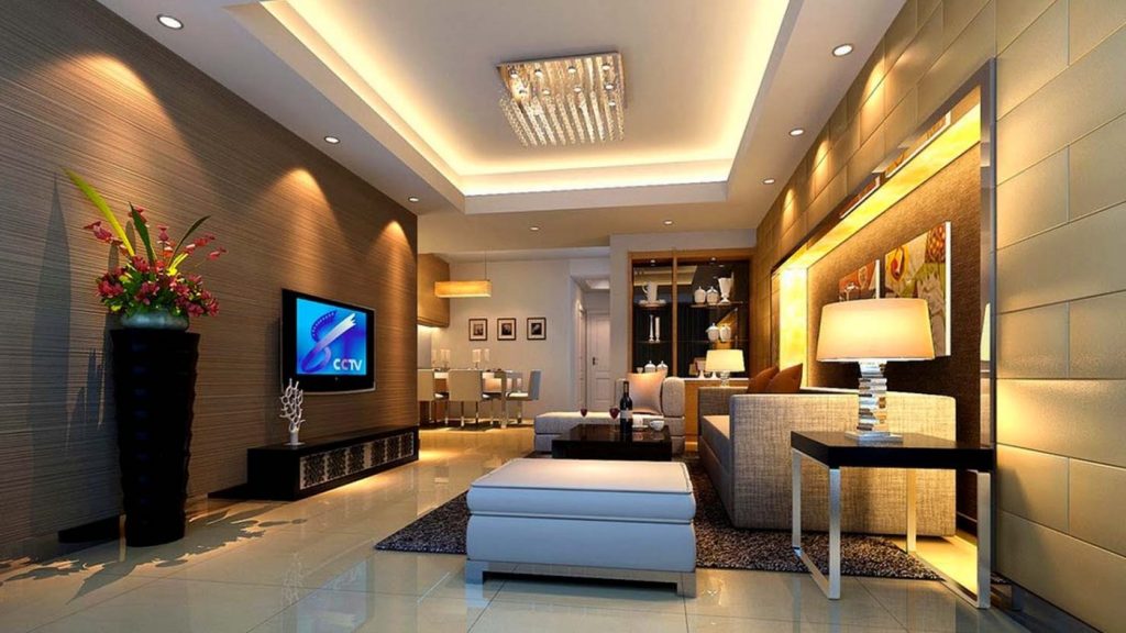 Đèn LED trong không gian sống