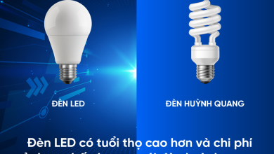 Đèn LED ưu việt hơn đèn huỳnh quang