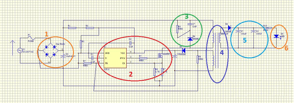 Sơ đồ mạch LED Driver