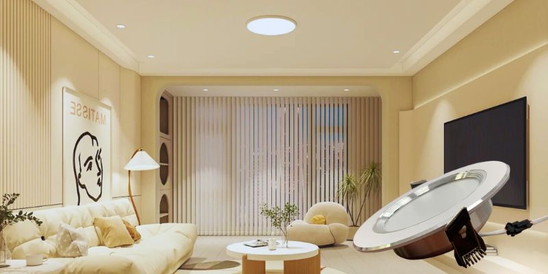 Bóng đèn tiết kiệm điện âm trần giá rẻ