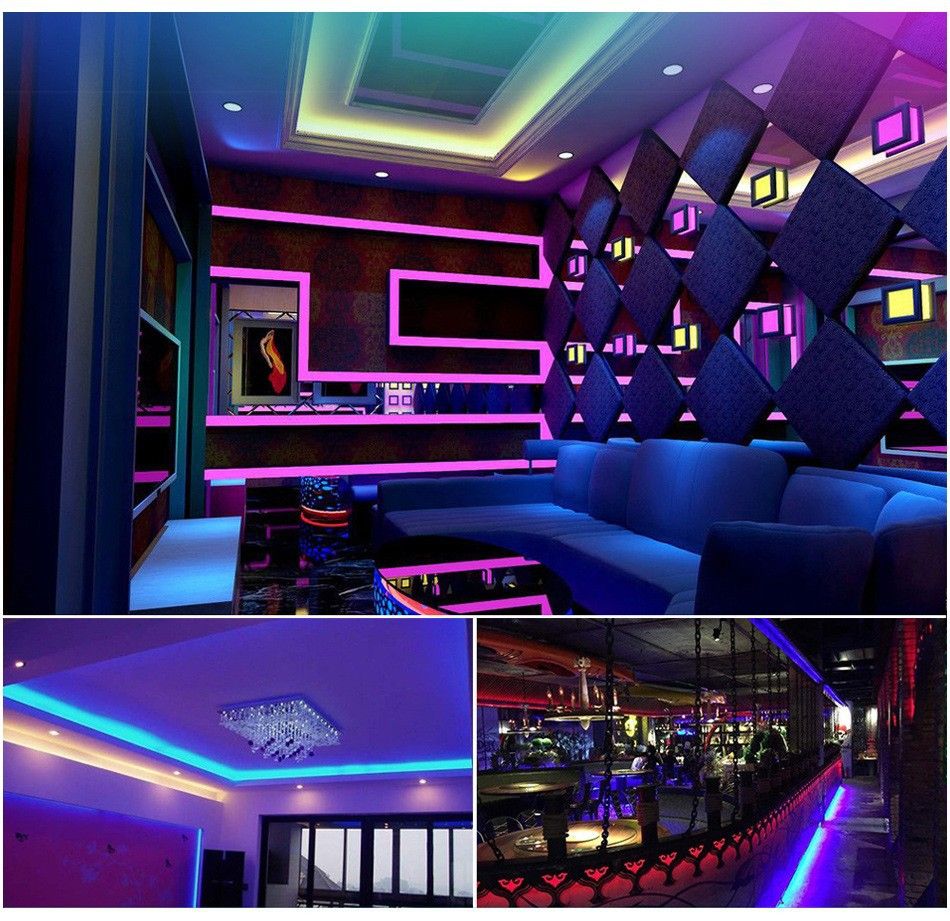 Trang trí phòng bằng đèn LED RGB