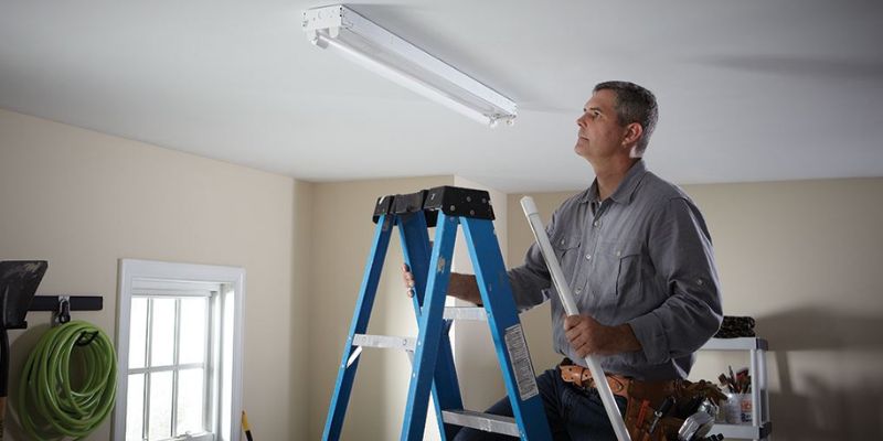 Vị trí lắp đặt đèn tuýp LED khô ráo, thoáng mát 